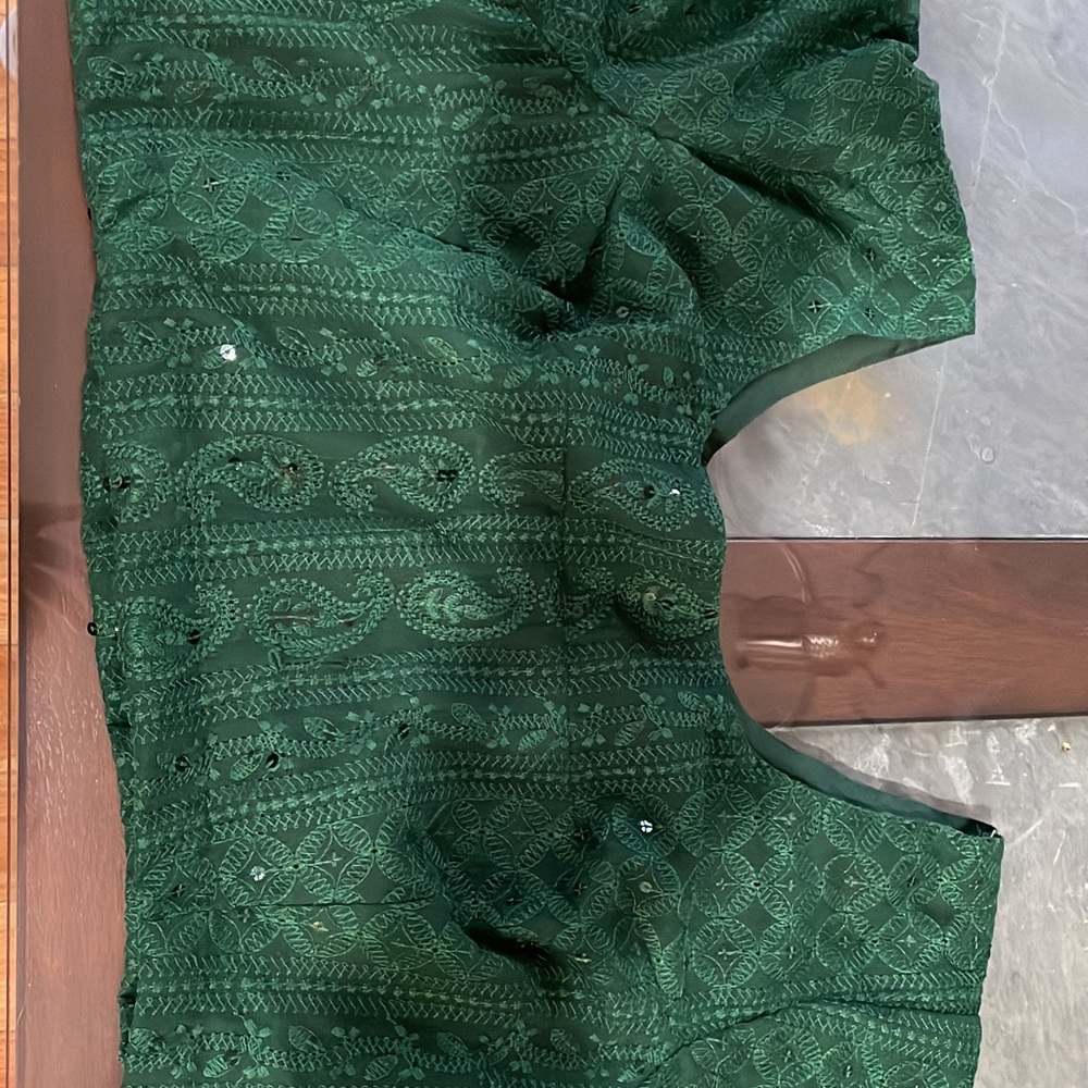 Chikankari blouse